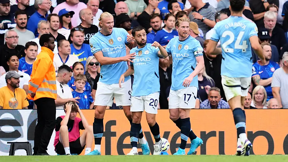 Man City Start Pursuit For Fifth Straight League Title With Victory At Chelsea