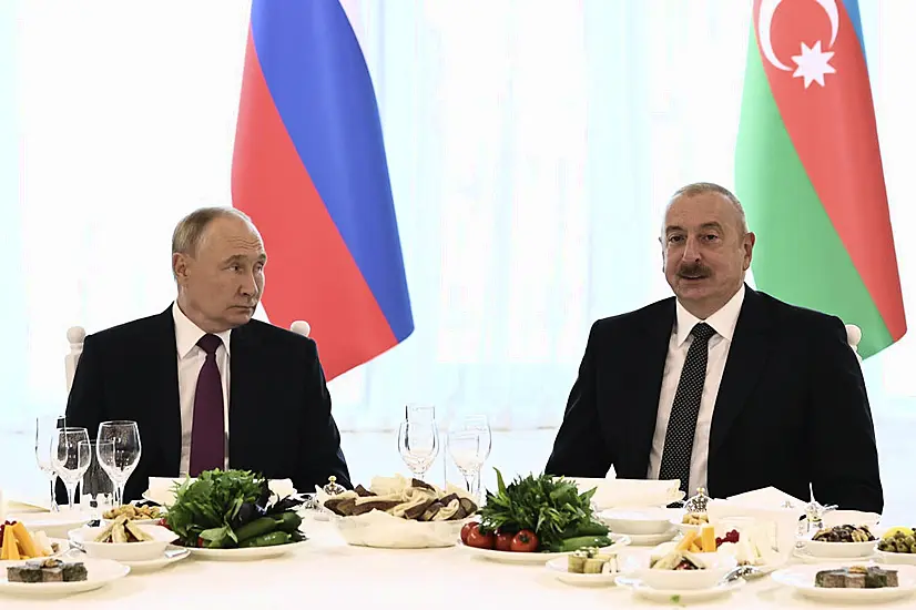 Putin Meets Azerbaijani President To Strengthen Ties As Tensions Persist