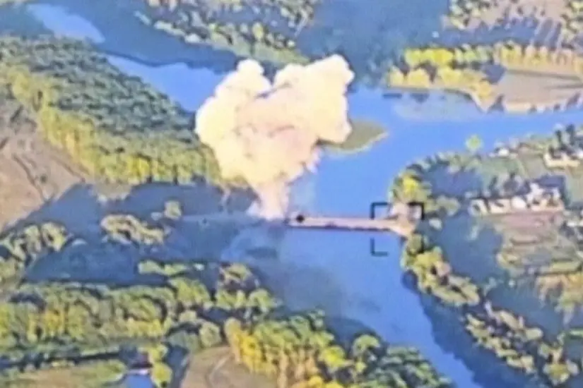 Russia Says Ukraine Has Destroyed Or Damaged All Three Bridges Over Seim River