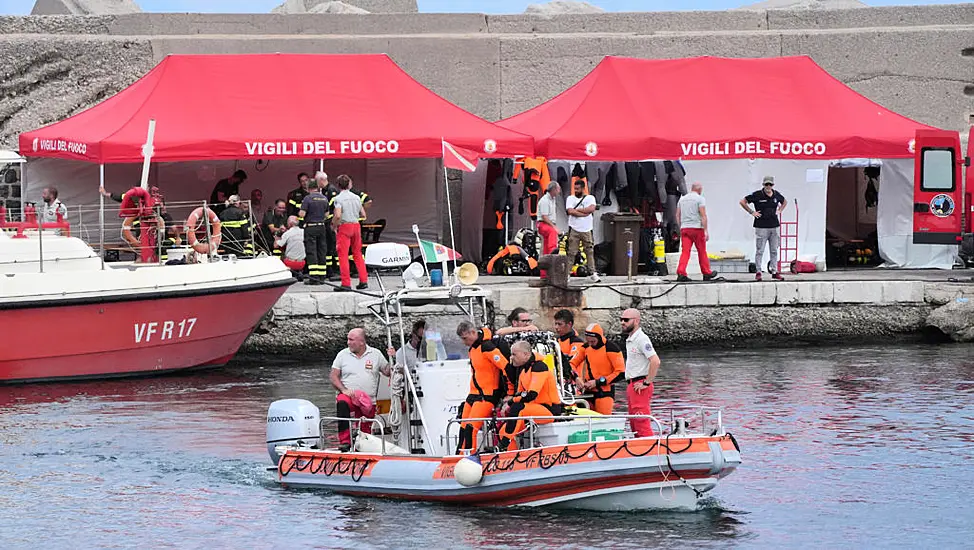 Two Bodies Found On Sunken Luxury Yacht Off Coast Of Sicily