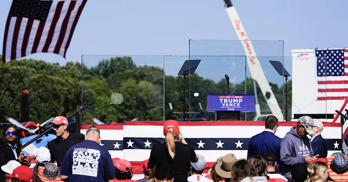 Trump to hold first outdoor rally since assassination attempt