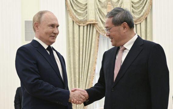 Putin Meets Chinese Premier As Relations Deepen