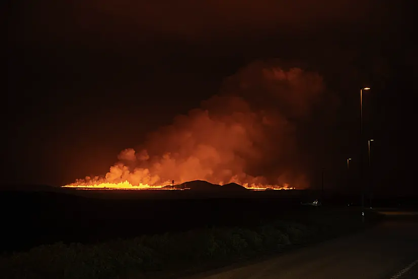 Icelandic Volcano Erupts For Sixth Time Since December