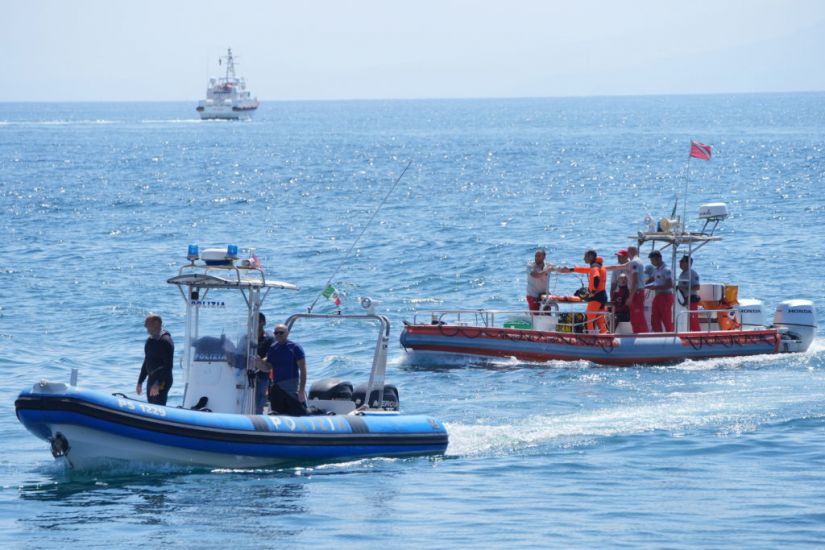 Final Body Found In Wreckage Of Luxury Yacht Off Coast Of Sicily