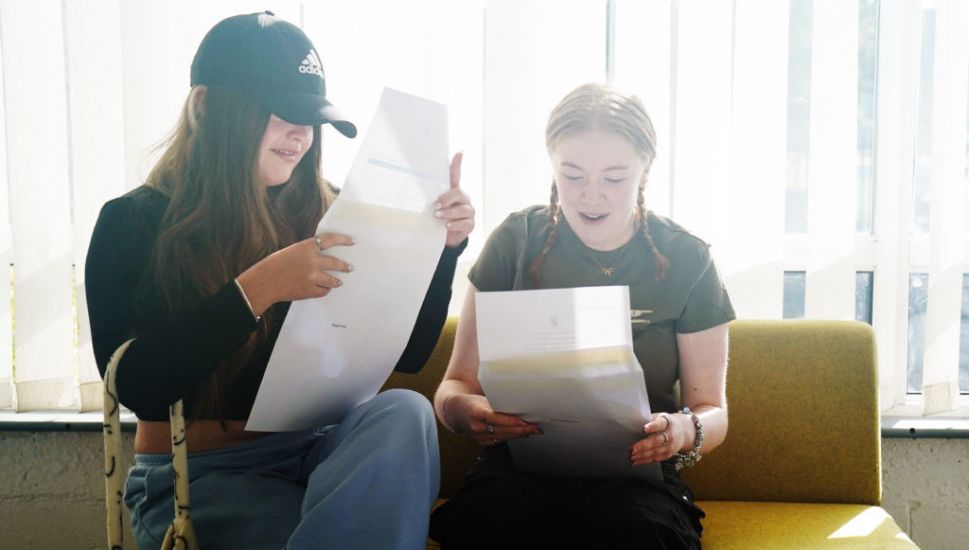 Scenes Of Joy And Shock Among Leaving Cert Students