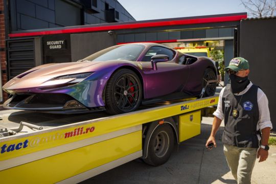 Vehicles Towed From Andrew Tate’s Home After New Human Trafficking Allegations