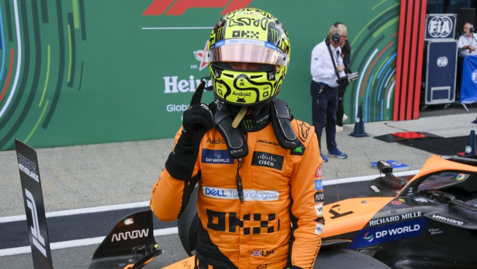 Lando Norris Pips Max Verstappen To Take Pole Position For Dutch Grand Prix