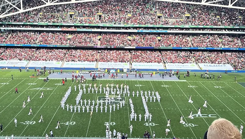 Dublin City Dazzled By College Football's Oversized Spectacle