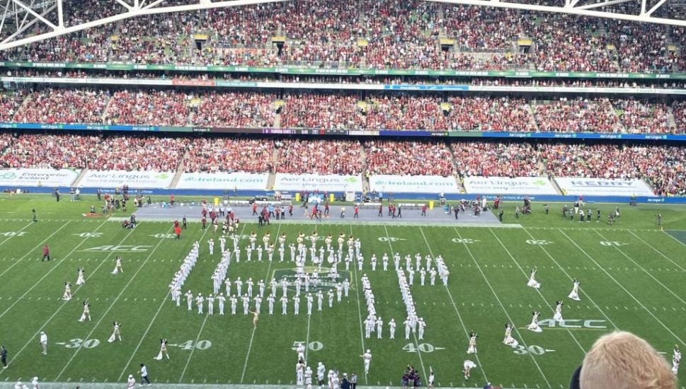 Dublin City Dazzled By College Football's Oversized Spectacle