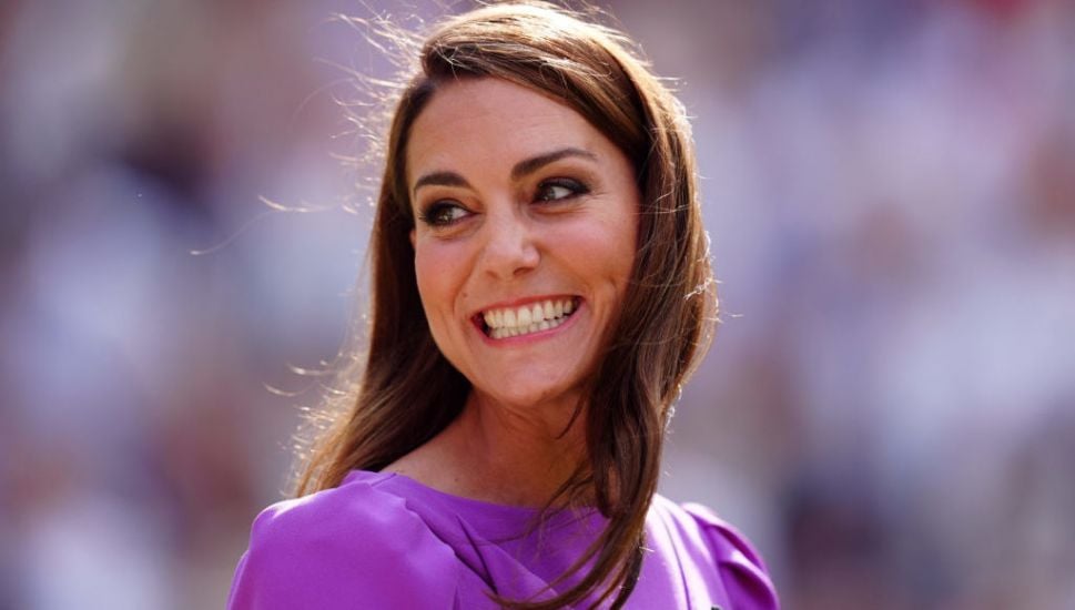 Kate Middleton Seen In Public For First Time Since Presenting Wimbledon Men’s Trophy