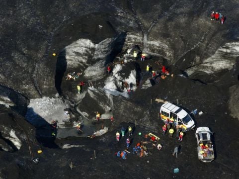 Two People Still Missing After Tourist Killed In Iceland Ice Cave Collapse