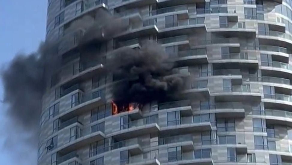 Around 70 Firefighters Tackle Blaze At 45-Storey Block In Blackwall, East London