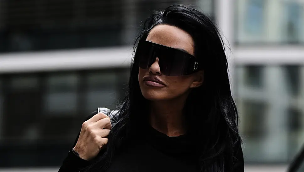 Katie Price Arrives At Court Ahead Of Latest Hearing Over Bankruptcies