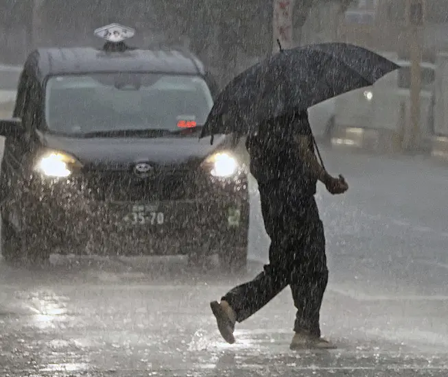 Japan Prepares For Powerful Typhoon Shanshan