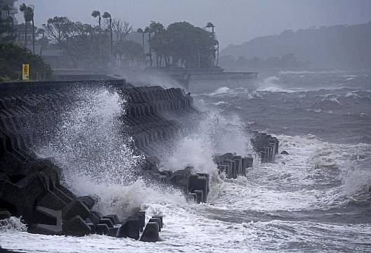 Three Missing After Typhoon Shanshan Brings Heavy Rain To Japan