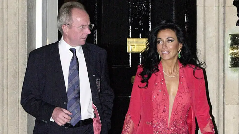 Nancy Dell’olio Moved To Tears While Paying Tribute To Sven-Goran Eriksson