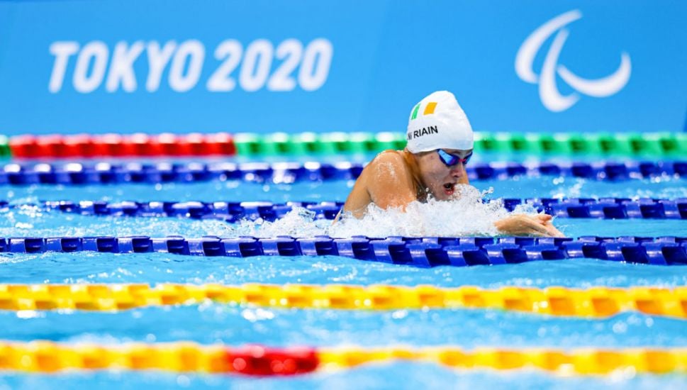 Two Team Ireland Swimmers Qualify For Finals On Day One Of Paralympics