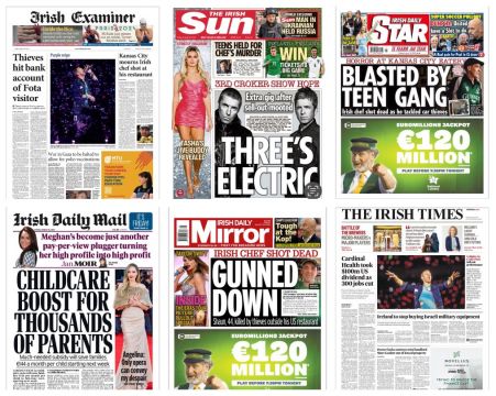 What The Papers Say: Friday's Front Pages