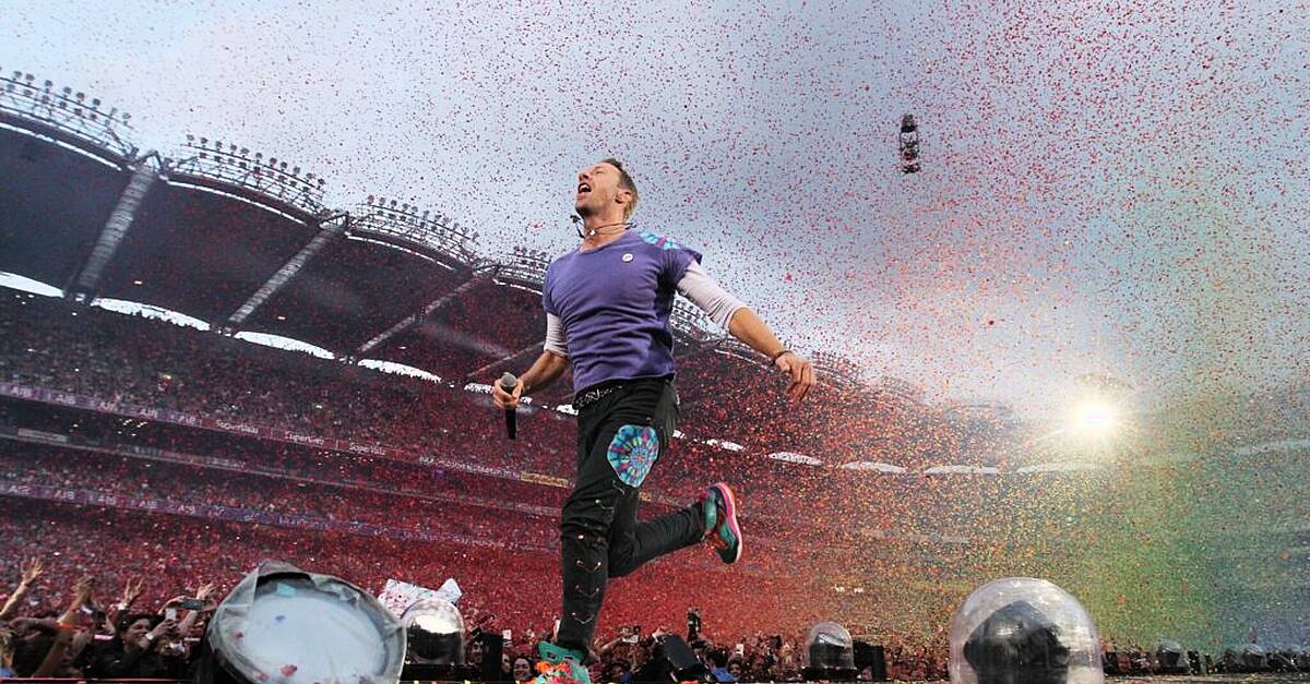 Coldplay стартираха своя четиринощен престой в Croke Park в Дъблин