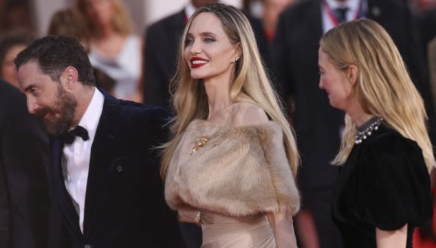 Angelina Jolie Moved To Tears During Standing Ovation For New Biopic