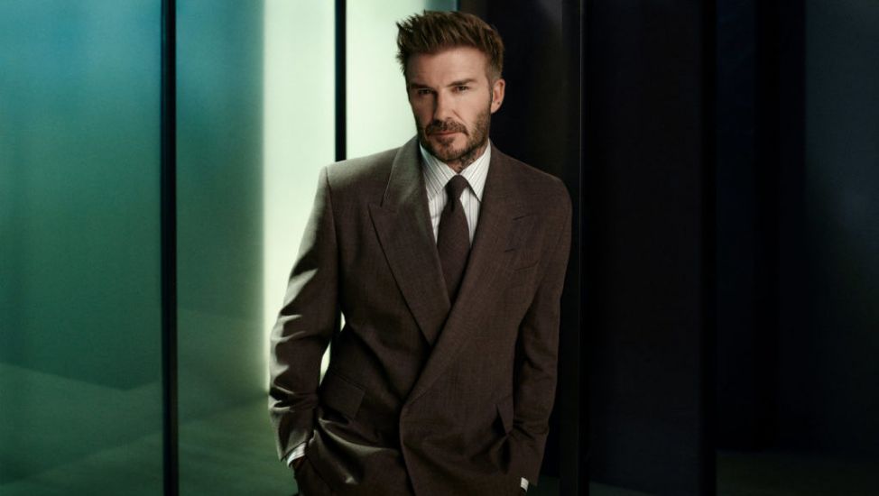 David Beckham Appears In His First Boss Campaign