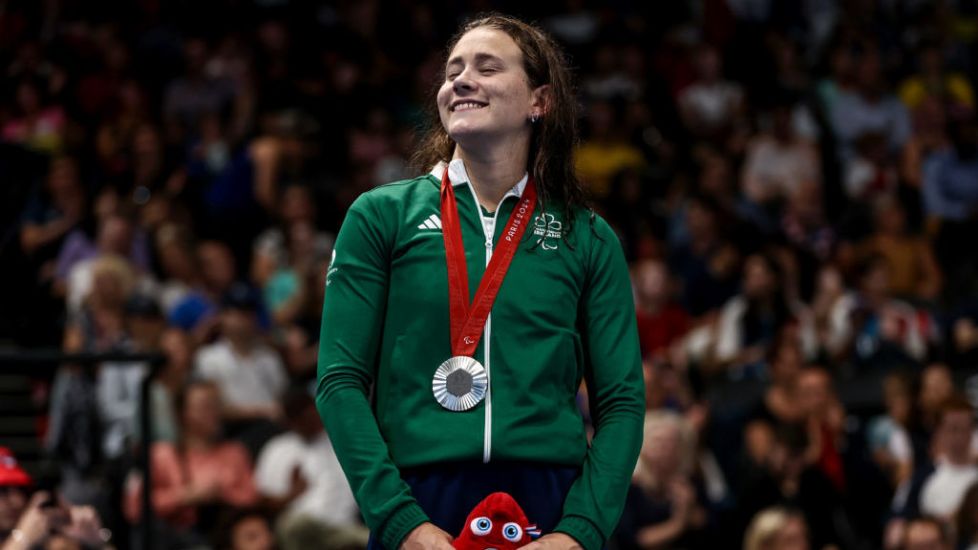 Paralympics Day Two: Róisín Ní Riain Wins Silver In 100M Backstroke