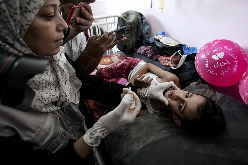 Massive Polio Vaccination Campaign Begins In Gaza