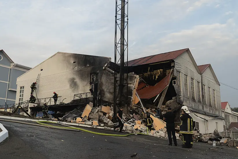 Russia Fires Missiles At Kyiv As Children Return To School