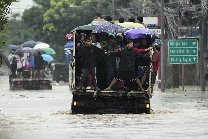 Tropical Storm Leaves At Least 14 Dead In The Philippines