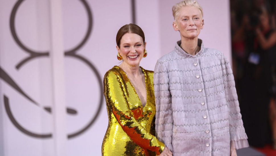 Tilda Swinton And Julianne Moore Embrace Longest Standing Ovation At Venice