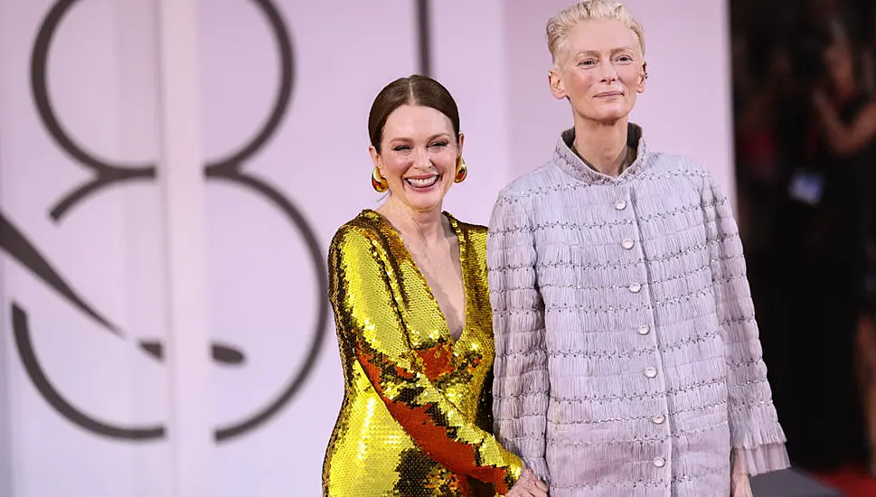 Tilda Swinton And Julianne Moore Embrace Longest Standing Ovation At Venice