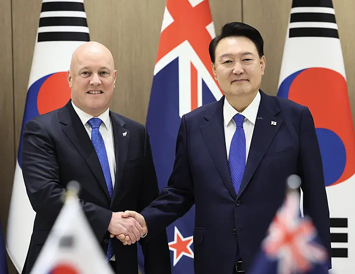 South Korea And New Zealand Leaders Condemn North Korean-Russian Ties