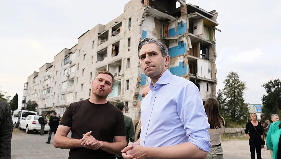 Simon Harris Pays Tribute To Resilience Of Ukrainian People