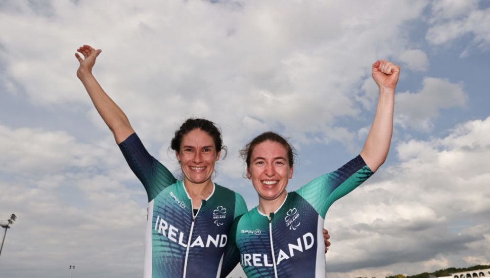 Katie George Dunleavy And Linda Kelly Win Gold Medal In Individual Time Trial