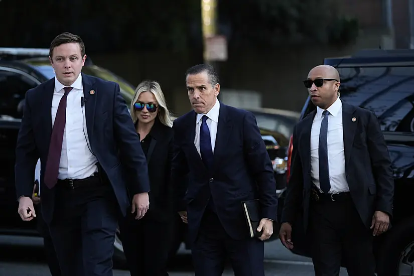 Hunter Biden Arrives At Court For Tax Trial Months After His Gun Conviction