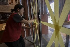 Southern China Island Province Braces For Powerful Typhoon Yagi