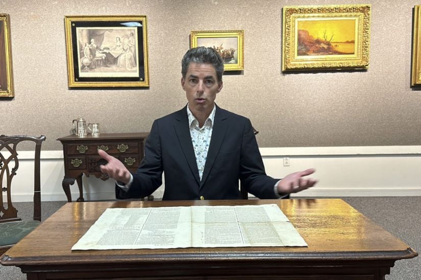 Rare 1787 Copy Of Us Constitution Up For Sale At Auction