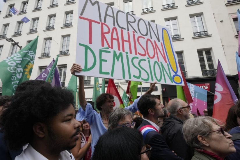 Protesters Rally In France Against Barnier’s Appointment As Prime Minister