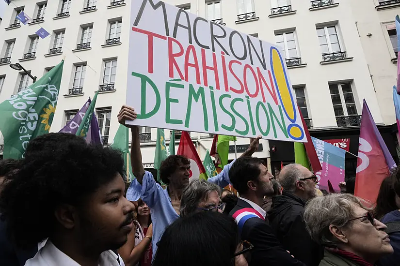 Protesters Rally In France Against Barnier’s Appointment As Prime Minister