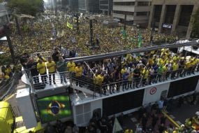 Bolsonaro Supporters In ‘Free Speech’ Rally Following Brazil’s X Ban