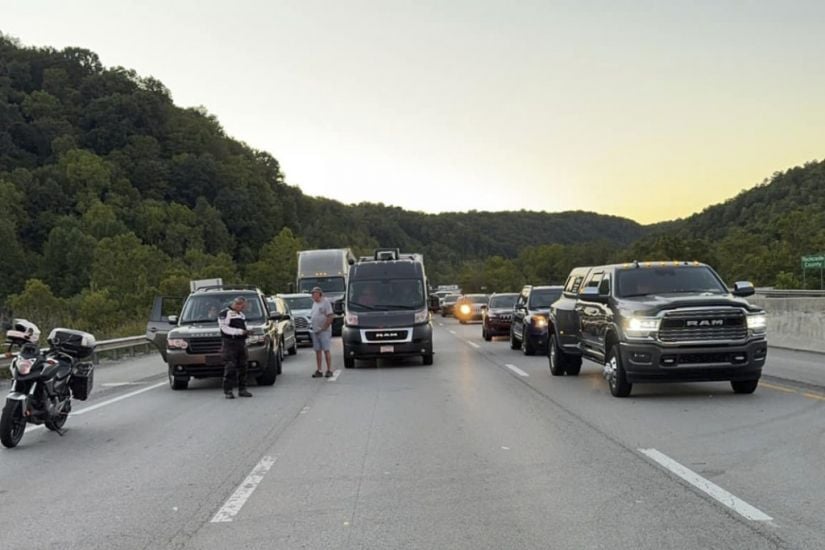 Authorities Search For Gunman After Up To Seven People Hurt On Kentucky Highway