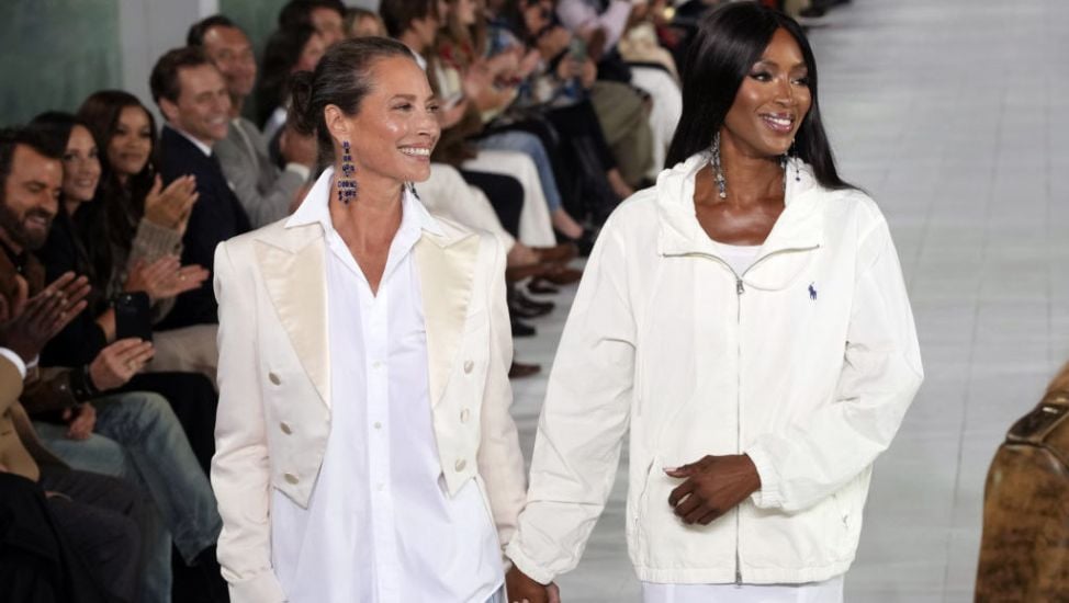 Ralph Lauren Reunites Original Supers Naomi Campbell And Christy Turlington For Star-Studded Show