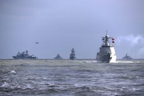 China Announces Joint Naval And Air Drills With Russia