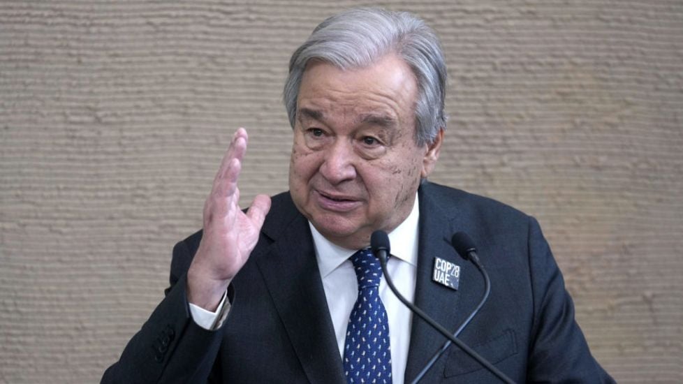 Un Chief Calls The Death And Destruction In Gaza The Worst He Has Seen