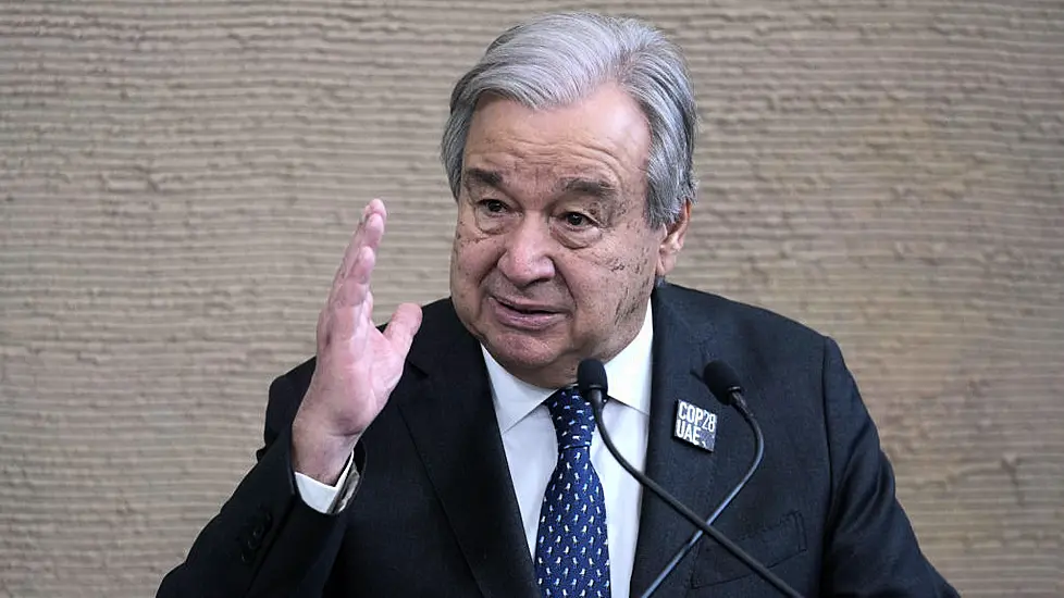 Un Chief Calls The Death And Destruction In Gaza The Worst He Has Seen