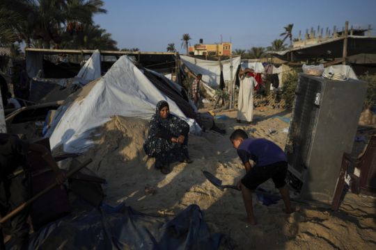 At Least 40 Killed In Israeli Strike On Gaza Humanitarian Zone Camp