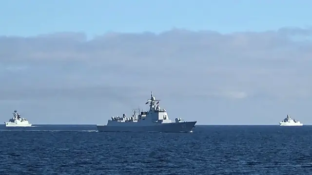 Russia Begins Massive Naval Drills Together With China