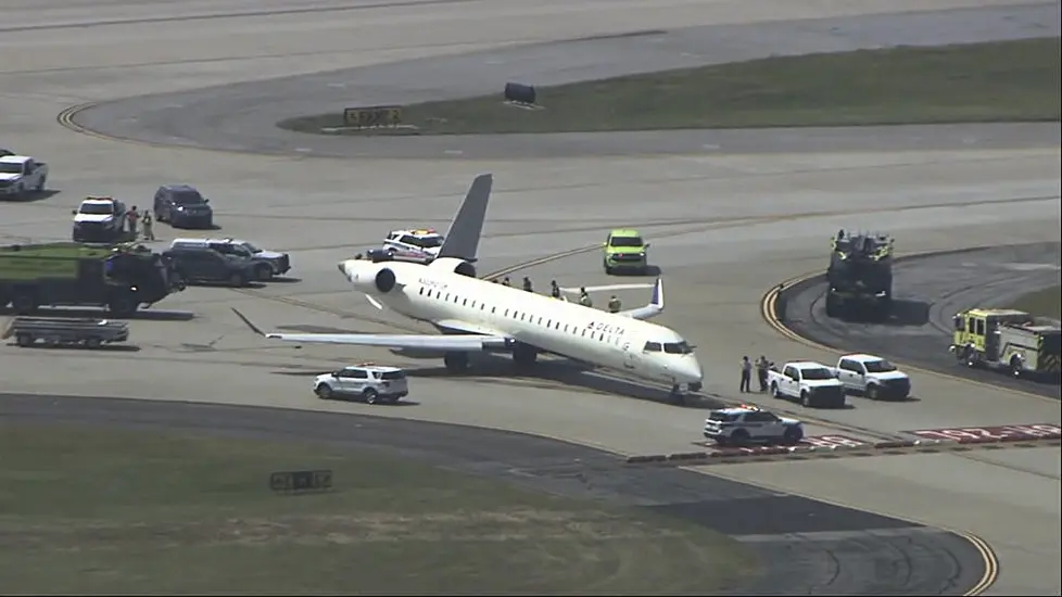 ‘That Was Terrifying’: Plane’s Tail Knocked Over In Collision On Atlanta Taxiway