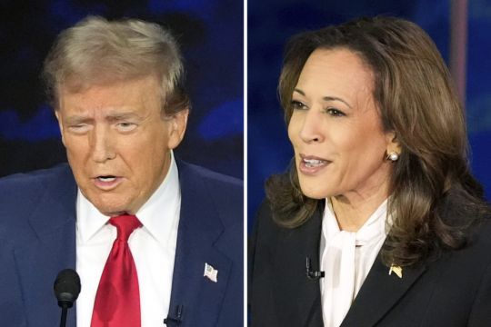 Presidential Rivals Share Tense Disputes Over Economy And Abortion