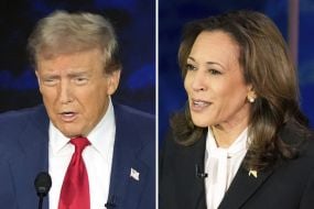 Presidential Rivals Share Tense Disputes Over Economy And Abortion